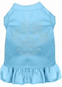 Rhinestone Clear Paw Dress