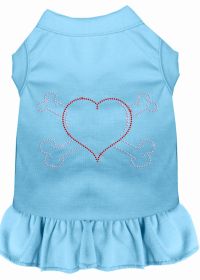 Rhinestone Heart and crossbones Dress