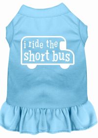 I ride the short bus Screen Print Dress