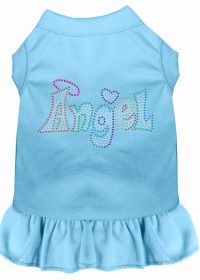 Technicolor Angel Rhinestone Pet Dress