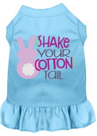 Shake Your Cotton Tail Screen Print Dog Dress