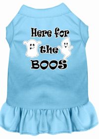 Here for the Boos Screen Print Dog Dress