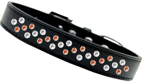 Sprinkle Halloween Stripes Dog Collar