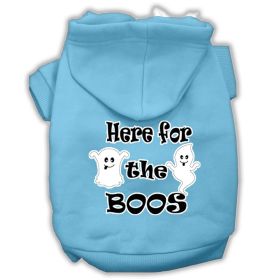 Here for the Boos Screenprint Dog Hoodie