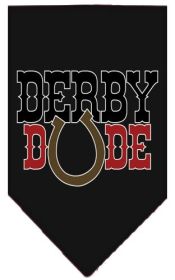 Derby Dude Screen Print Bandana