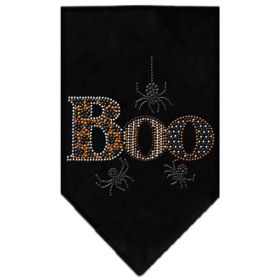 Boo Rhinestone Bandana