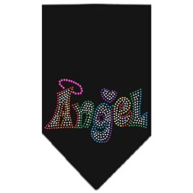 Technicolor Angel Rhinestone Pet Bandana
