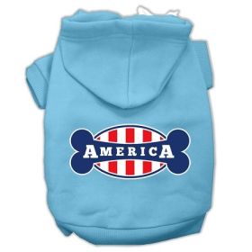 Bonely in America Screen Print Pet Hoodies