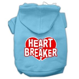 Heart Breaker Screen Print Pet Hoodies