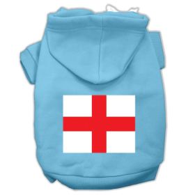 St George's Cross (English Flag) Screen Print Pet Hoodies
