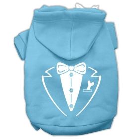 Tuxedo Screen Print Pet Hoodies
