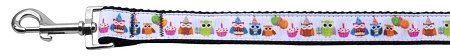 Party Owls Nylon Ribbon Pet Leash (Option: 1 wide 6ft)