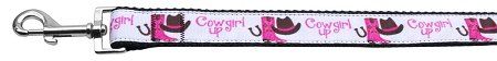 Cowgirl Up Nylon Ribbon Pet Leash (Option: 1 wide 6ft)