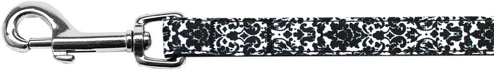 Fancy (Option: Black and White Nylon Ribbon Pet Leash 5/8 inch wide 4Ft Lsh)