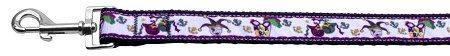 Mardi Gras Nylon Dog Leash (Option: 3/8 inch wide 6ft Long)