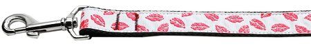 Sparkling Smooches Nylon Dog Leash (Option: 5/8 inch wide 6ft Long)