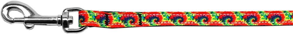 Tie Dye Nylon Ribbon Pet Leash (Option: 3/8 inch wide 6Ft Lsh)