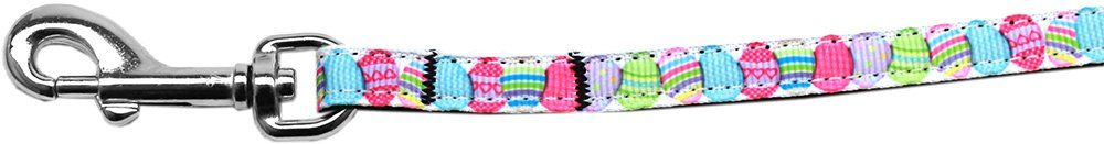 Easter Egg Nylon Ribbon Pet Leash (Option: 3/8 inch wide 6Ft Lsh)