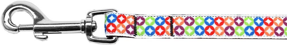 Bright Diamonds Nylon Ribbon Pet Leash (Option: 5/8 inch wide 6Ft Lsh)