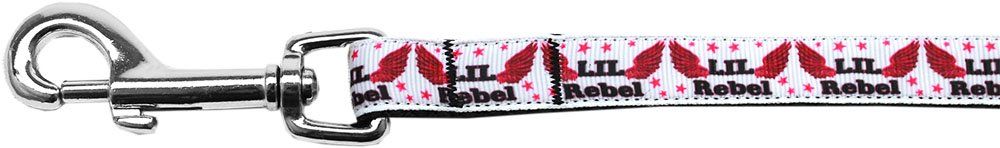 Lil' Rebel Nylon Ribbon Pet Leash (Option: 5/8 inch wide 6Ft Lsh)