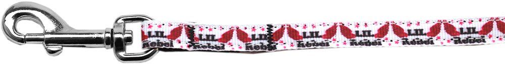 Lil' Rebel Nylon Ribbon Pet Leash (Option: 3/8 inch wide 6Ft Lsh)