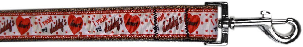 Melt Daddy's Heart Nylon Pet Leash (Option: 3/8in by 6ft)