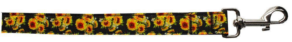 Sunflowers Nylon Pet Leash (Option: 1in by 6ft)