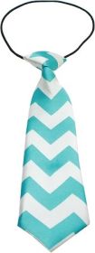 Big Dog Neck Tie Chevron (Option: Light Blue)