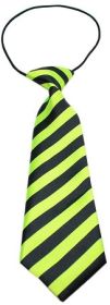 Big Dog Neck Tie (Option: Striped Lime)