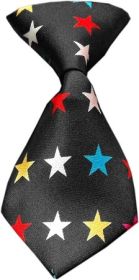 Dog Neck Tie (Option: Confetti Stars)