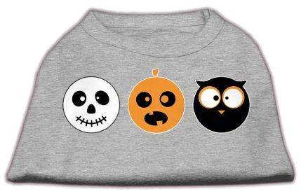 The Spook Trio Screen Print Dog Shirt (Option: Grey Sm)