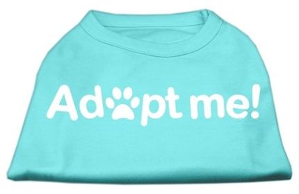 Adopt Me Screen Print Shirt (Option: Aqua Med)