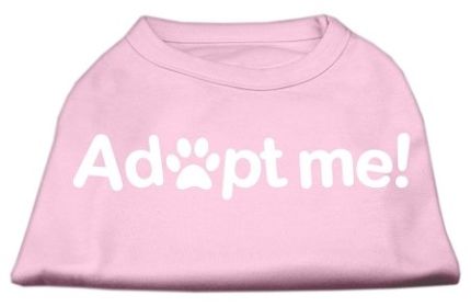 Adopt Me Screen Print Shirt (Option: Light Pink Lg)
