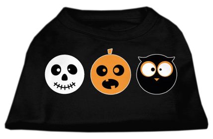 The Spook Trio Screen Print Dog Shirt (Option: Black XXXL)