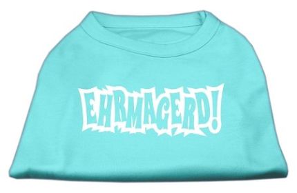 Ehrmagerd Screen Print Shirt (Option: Aqua XXL)