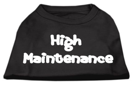 High Maintenance Screen Print Shirts (Option: Black XS)
