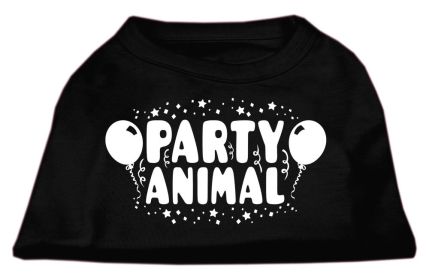 Party Animal Screen Print Shirt (Option: Black XXXL)