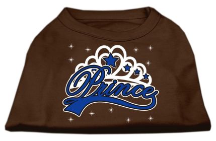 I'm a Prince Screen Print Shirts (Option: Brown XS)