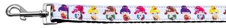 Crazy for Kimonos Nylon Dog Leash (Option: 5/8 inch wide 6ft Long)