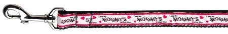 Mommy's Mini Me Nylon Dog Leash (Option: 5/8 inch wide 6ft Long)