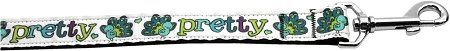 Pretty as a Peacock Nylon Dog Leash (Option: 5/8 inch wide 6ft Long)