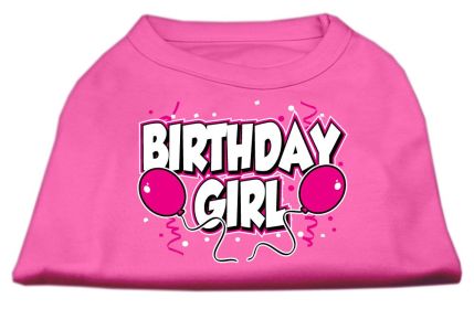 Birthday Girl Screen Print Shirts (Option: Bright Pink XL)
