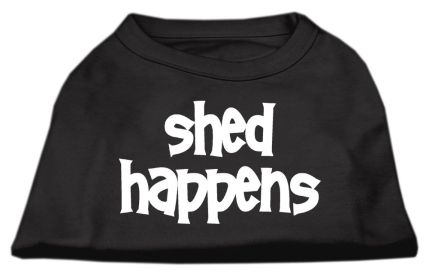 Shed Happens Screen Print Shirt (Option: Black XL)