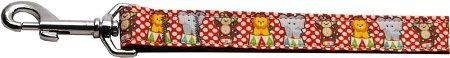 Circus Smirkus Nylon Dog Leash (Option: 5/8 inch wide 4ft Long)