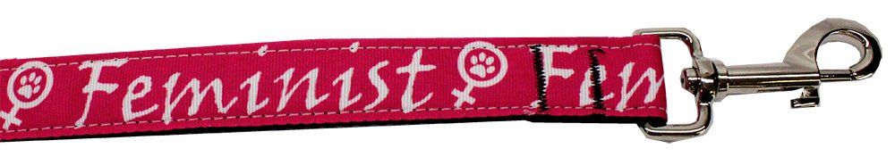Feminist Nylon Pet Leash (Option: 5/8in by 6ft)