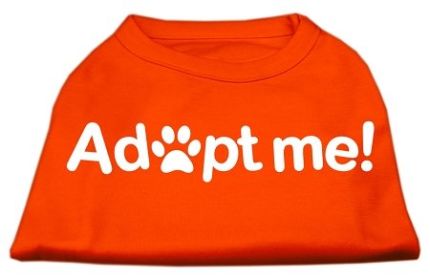 Adopt Me Screen Print Shirt (Option: Orange XL)