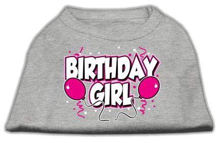 Birthday Girl Screen Print Shirts (Option: Grey Sm)