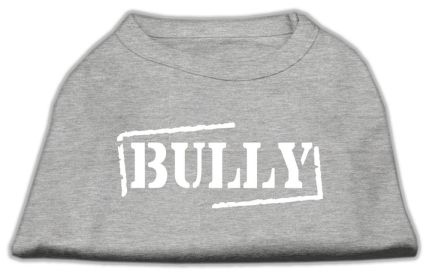 Bully Screen Printed Shirt (Option: Grey Sm)