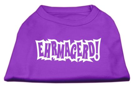 Ehrmagerd Screen Print Shirt (Option: Purple Sm)