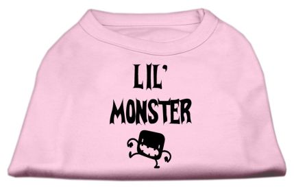 Lil Monster Screen Print Shirts (Option: Pink Sm)
